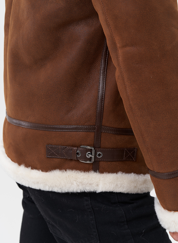 Мужская дубленка