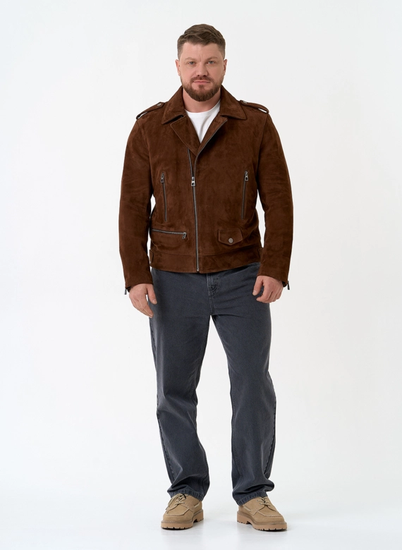 Мужская куртка из натуральной замши