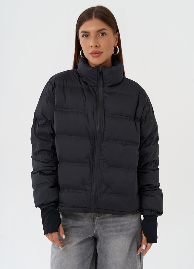 Двойная куртка с капюшоном модель № 28815 универмаг малина