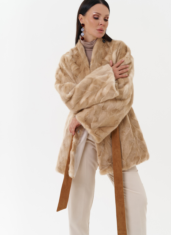 Женская шуба из скандинавской норки