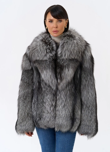 Шуба из лисы
