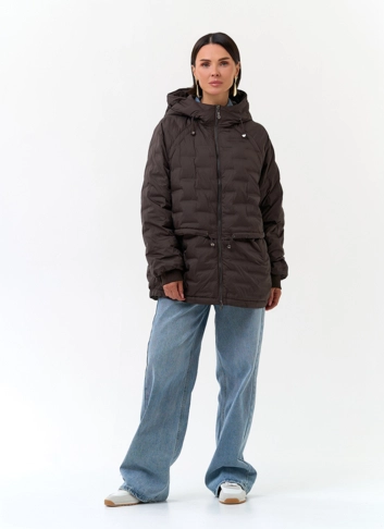 Женская куртка с капюшоном